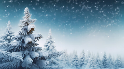 Snowflake background, snowflake border, winter holiday background, soft colors and dreamy atmosphere