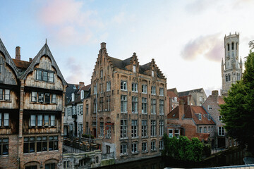 Obraz premium Bruges, Belgium Europe Summer Travel Destination