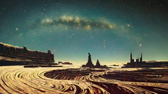 Cosmos, mystical surrealism conceptual abstract fantasy art, state of mind, astrological horoscope, universe. Suitable for content illustration like religion, meditation, science, healing therapy, etc