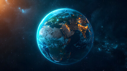 Obraz premium earth in space