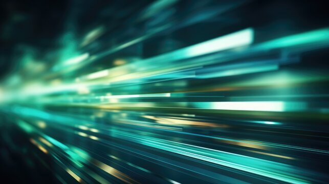 abstract colorful background with blurred lines, in the style of green academia, technological design, flat shapes