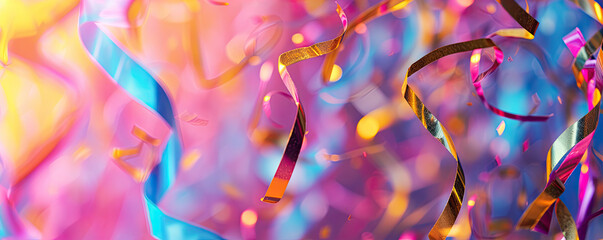 colorful party celebration promotion banner background 