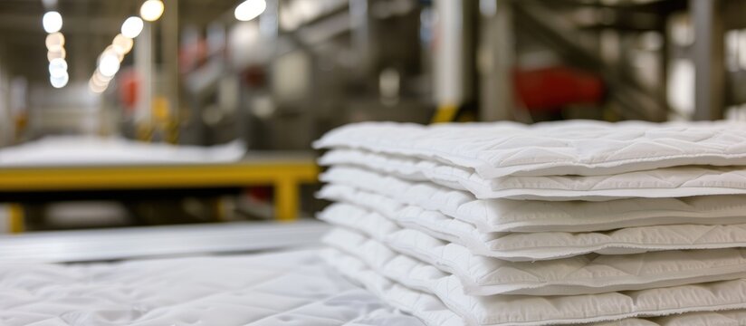 Absorbent pads for hazardous chemical spills in industry or labs.