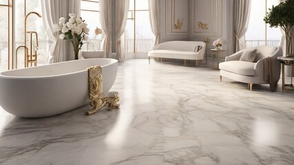 Intricate Embossed Elegance: A mesmerizing marble design, featuring delicate patterns and exquisite detailing, radiating timeless sophistication.
