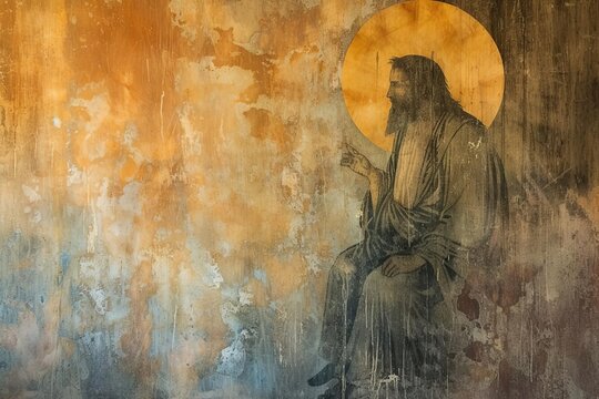 Poetic tapestry of the parable of the lost coin Symbolizing divine pursuit