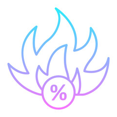 Fire Sale Icon