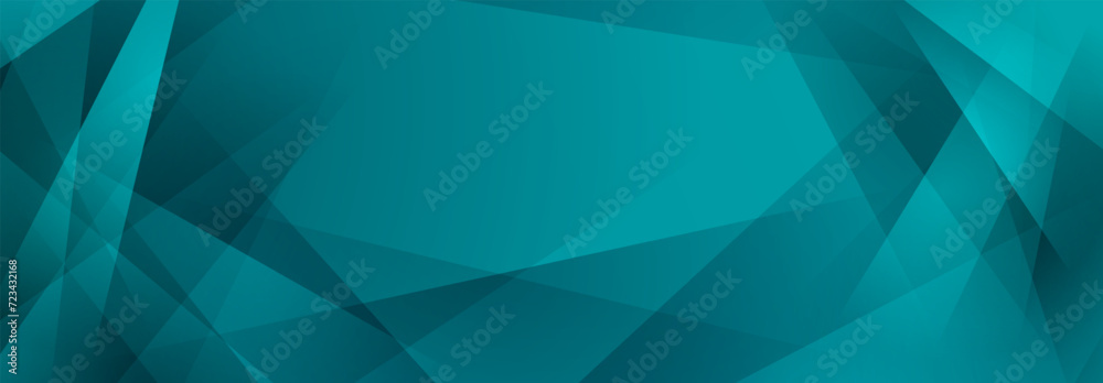 Wall mural abstract background of straight intersecting lines and translucent polygons in dark blue colors