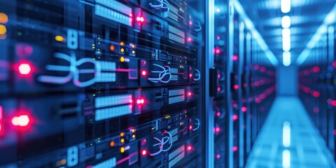 Data center and network devices background