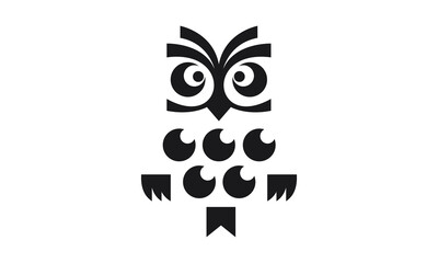 owl vector icon 