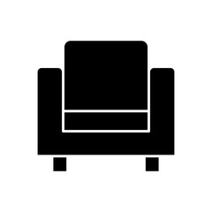 Sofa icon vector. sofa icon illustration