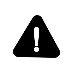 Exclamation danger sign. attention sign icon. Hazard warning attention sign