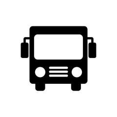 Bus icon vector. bus vector icon