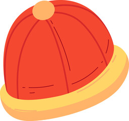 Chinese Hat Illustration Object 