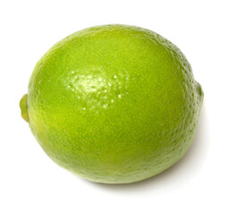 Lime fruit isolated on white background