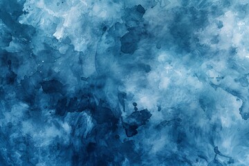Obraz na płótnie Canvas elegant blue watercolor texture