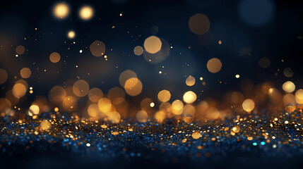Fototapeta na wymiar Abstract bokeh lights background, blurred bokeh effect, holiday decoration background