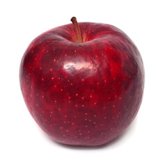 Apple red one isolated on white background