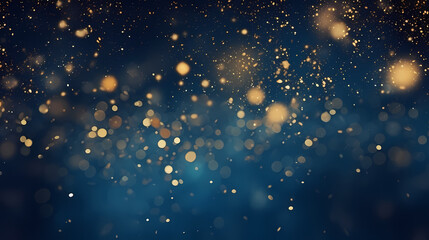 Fototapeta premium Abstract bokeh lights background, blurred bokeh effect, holiday decoration background