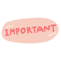 Important icon