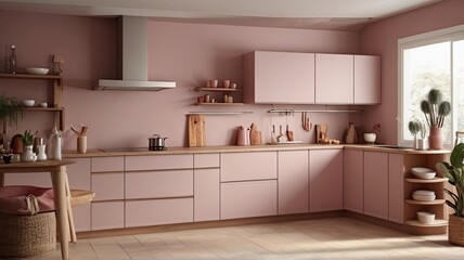 modern kitchen interior generative ai
