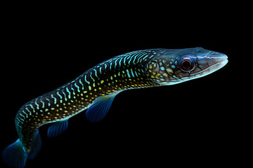 Ocean's Unknown Treasure: An eye-catching snapshot of the peculiar yet beautiful Eel Fish