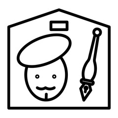 working at home icon