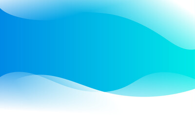 Vector elegant blue wave presentation business background