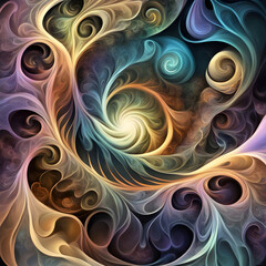 abstract fractal background