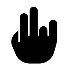 Hand Solid Icon