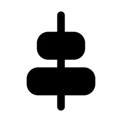 Align Center Solid Icon