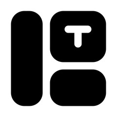 Layout Solid Icon