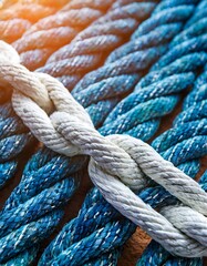 rope on a wooden background, close up of rope Strong diverse network rope team concept integrate braid color background cooperation empower power wallpaper, rope on a wooden board, rope on a ship