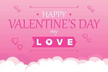 Happy Valentine's Day vector art design