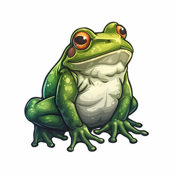 frog icon on a white background