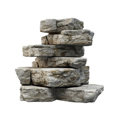 stack of stone wall