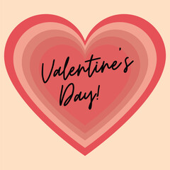 Happy Valentine's Day vector art design
