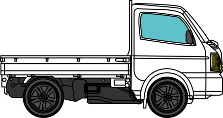 軽トラ（Light truck）(PNG)