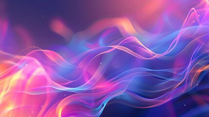 Transparent Blur Abstract Vector Background, Generative AI