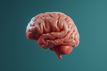 3d render of a brain