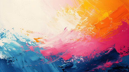 Abstract Art Painting Backgrounds