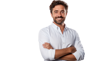 happy businessman,Confident handsome young man smiling at the camera