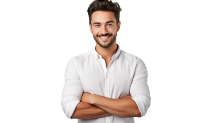 happy businessman,Confident handsome young man smiling at the camera