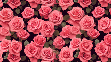 Obraz premium Colorful flowers background, spring season concept