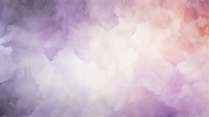 Mystic Amethyst Mist Abstract Watercolor Purple Gradient
