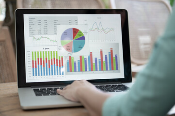 Data Analyst (DA) uses Data Analysis Tool to summarize in-depth information for set strategies, investment, financial planning and business trends.