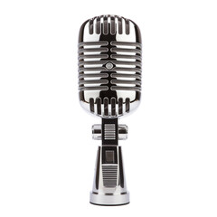microphone isolated on white background