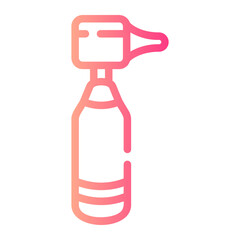 otoscope Line Gradient Icon