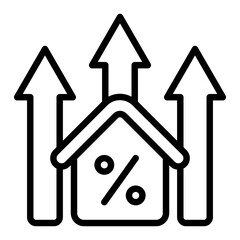 Mortgage Rates Icon