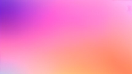 peach orange Pink magenta blue purple abstract color gradient background grainy texture - obrazy, fototapety, plakaty