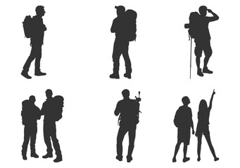 Wanderlust Chic: A Symphony of Backpack Silhouettes